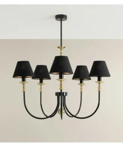 Lampa wisząca do salonu w stylu glamour 1118F1 z serii ROMA | Kaja*Sklep Kaja Cheap