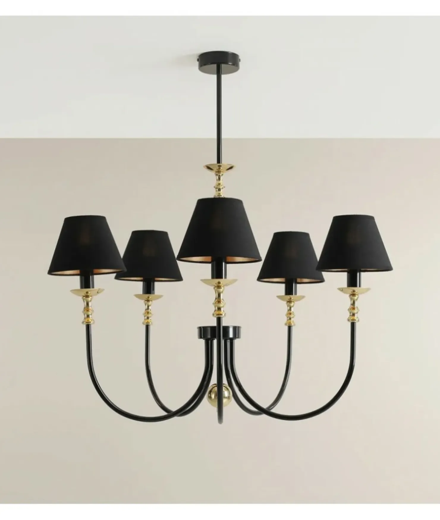 Lampa wisząca do salonu w stylu glamour 1118F1 z serii ROMA | Kaja*Sklep Kaja Cheap