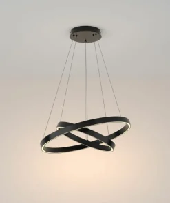 Best Sale Sklep Kaja Lampa wisząca, dwa połączone okręgi MOD058PL-L55B3K z serii RIM | Kaja