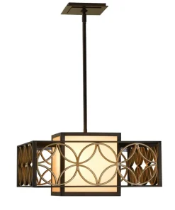 Hot Sklep Kaja Lampa wisząca geometryczna, brąz FE-REMY-P-B z serii REMY