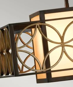 Hot Sklep Kaja Lampa wisząca geometryczna, brąz FE-REMY-P-B z serii REMY