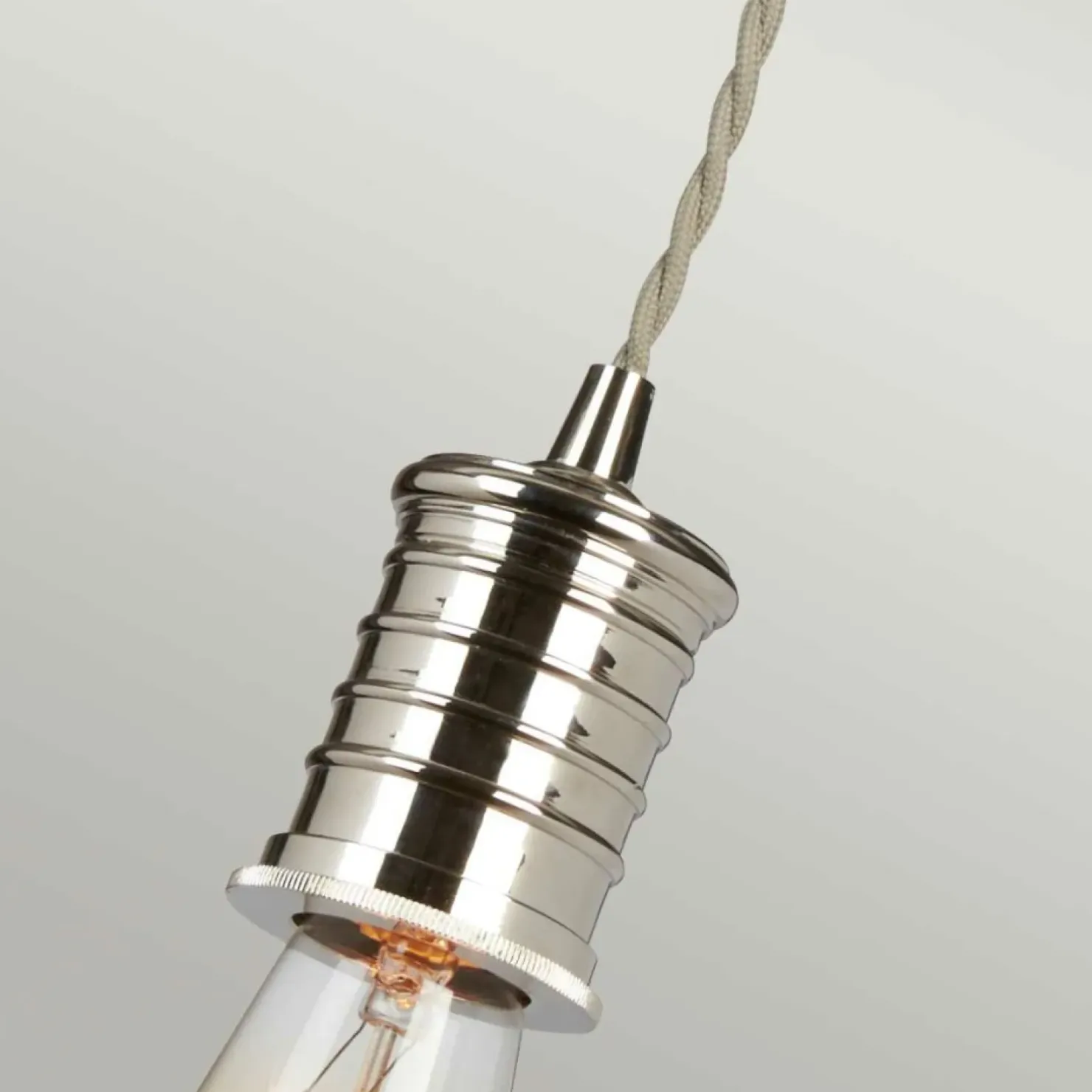 Sale Sklep Kaja Lampa wisząca, kolor polerowany nikiel DOUILLE-P-PN z serii DOUILLE polerowanynikiel