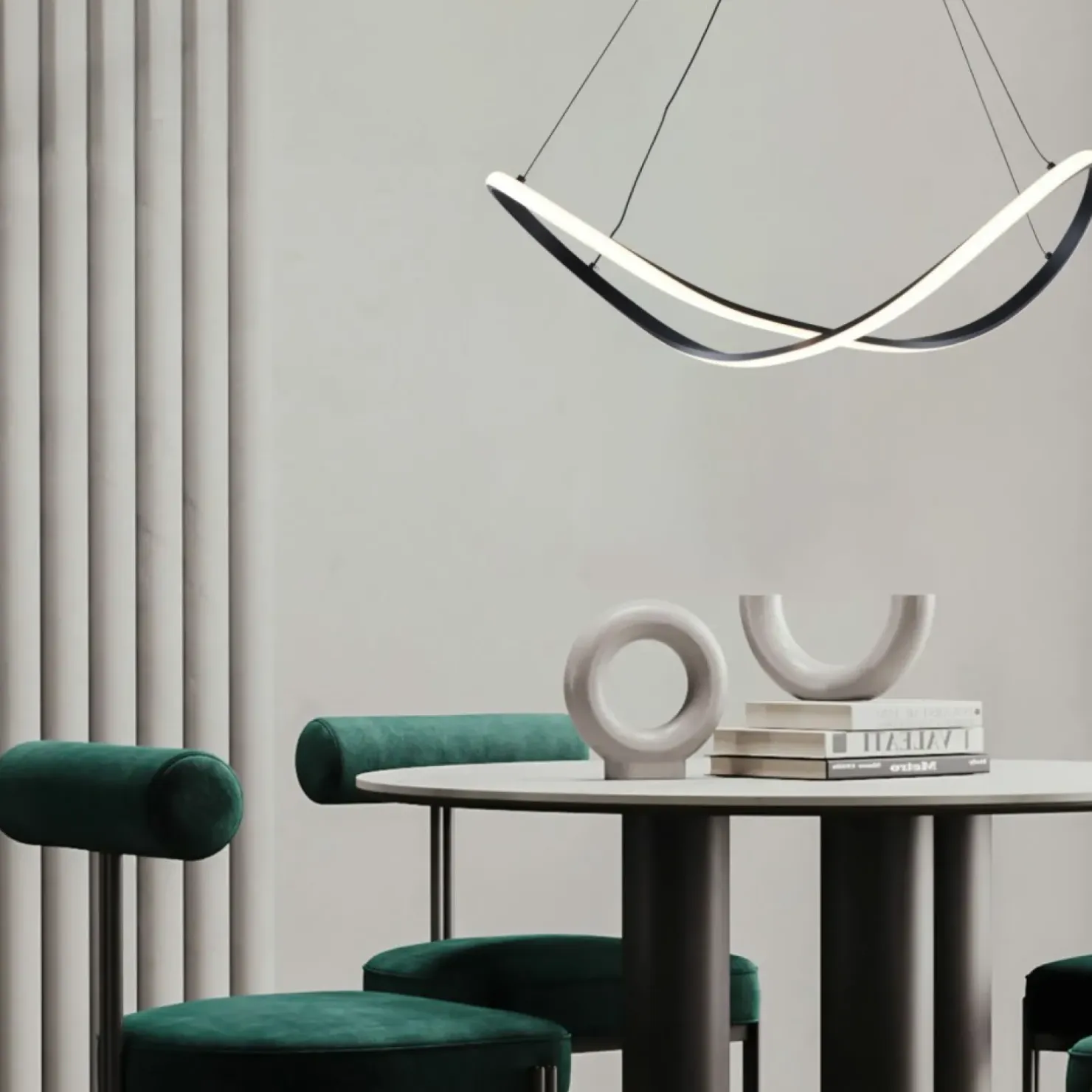 Best Sale Sklep Kaja Lampa wisząca LED o nieregularnym kształcie 19600P-BK ERDA | Kaja