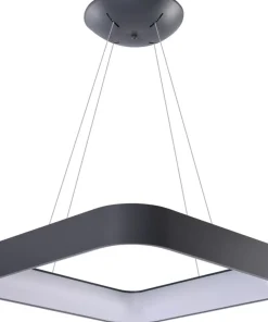 Best Sklep Kaja Lampa wisząca LED regulowana z pilotem AZ3980 SOLVENT | Kaja szary