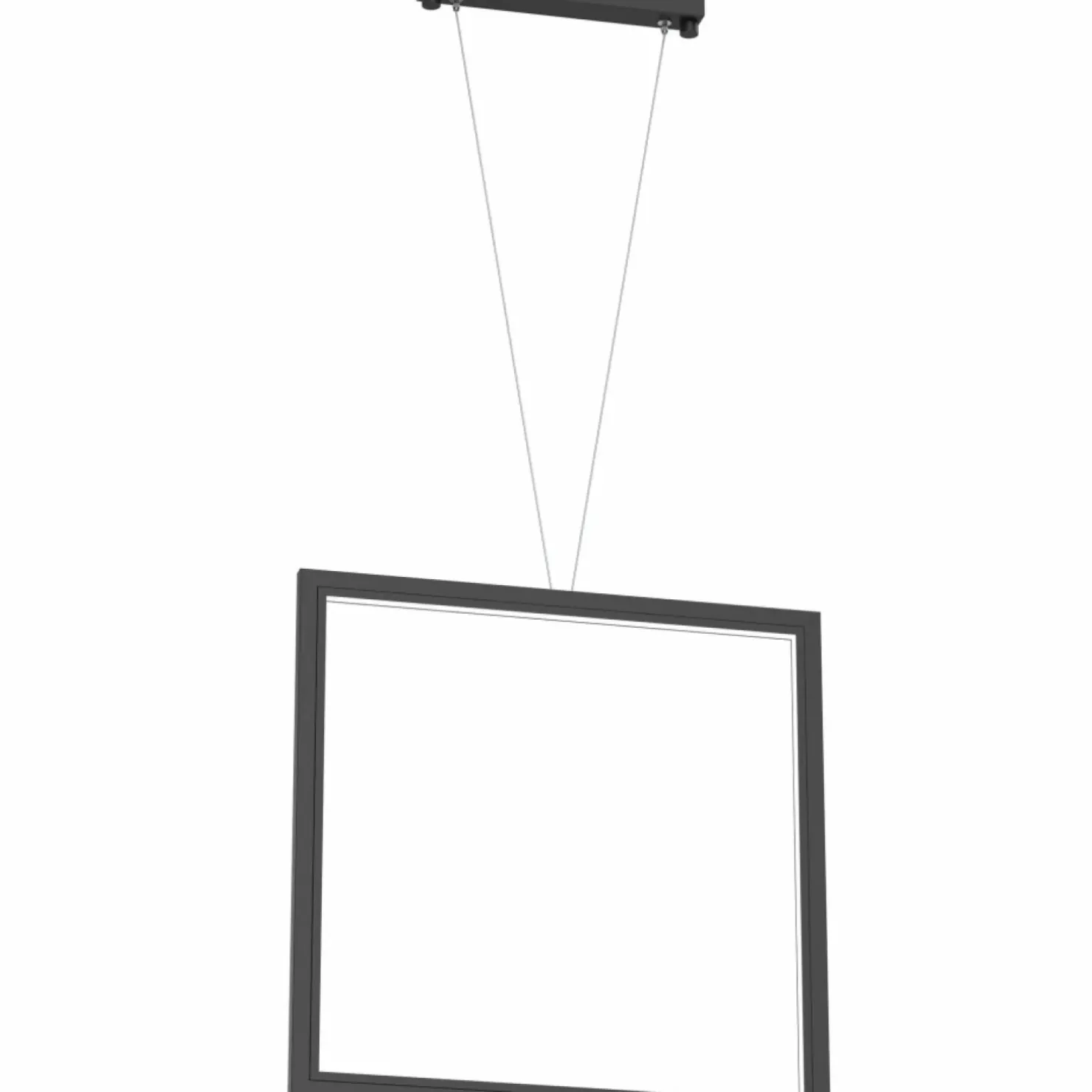 Fashion Sklep Kaja Lampa wisząca LED w kształcie kwadratu ANT 5079 IKUNA | Kaja