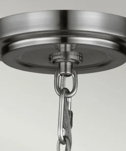 Best Sklep Kaja Lampa wisząca na łańcuchu, kula FE-PARKMAN-PL-PN z serii PARKMAN polerowanynikiel