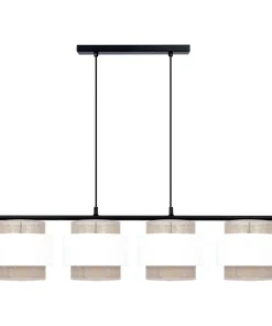 Lampa wisząca na cztery punkty świetlne K-5273 z serii CEZAR*Sklep Kaja Sale