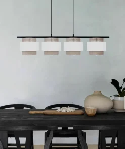 Lampa wisząca na cztery punkty świetlne K-5273 z serii CEZAR*Sklep Kaja Sale