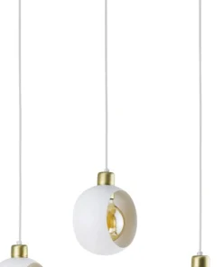 Flash Sale Sklep Kaja Lampa wisząca na listwie nad stół TK 2743 CYKLOP WHITE | Kaja