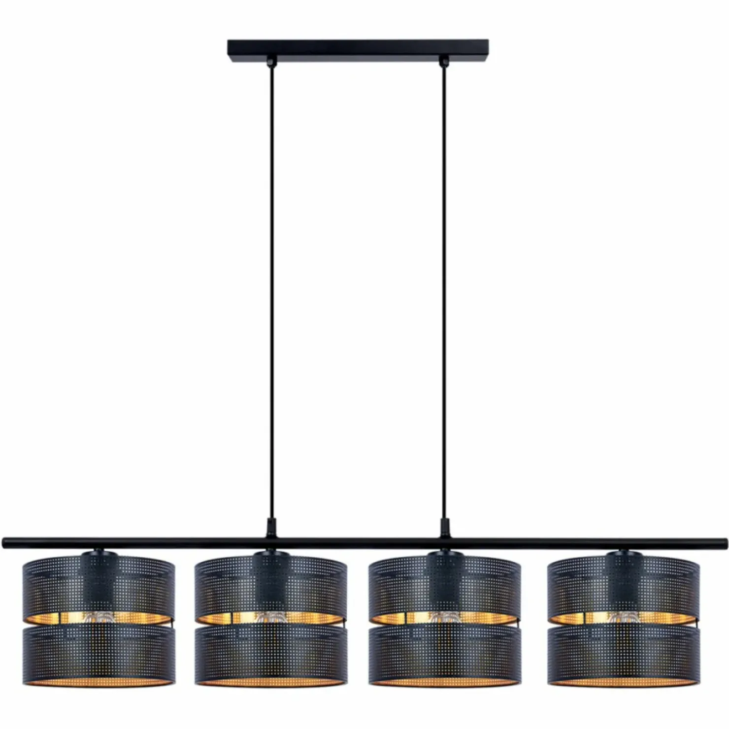 Lampa wisząca na listwie z ozdobnymi abażurami K-5223 z serii ZIMBO*Sklep Kaja Discount