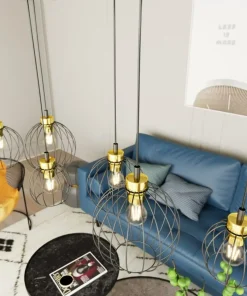 Flash Sale Sklep Kaja Lampa wisząca na podłużnej podstawie, 6xE27 1368/6 z serii NANDO