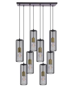 Flash Sale Sklep Kaja Lampa wisząca na prostokątnej podsufitce K-4938 | Kaja Oświetlenie