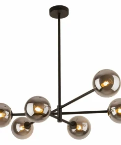 Store Sklep Kaja Lampa wisząca na sztywnym zwisie, ciemne klosze TK 6236 SARIUS | Kaja