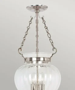 Lampa wisząca, niezwykły kształt FP-P-M-POL-NCKL z serii FINSBURY PARK*Sklep Kaja Best Sale