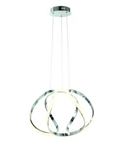 Hot Sklep Kaja Lampa wisząca o designerskim kształcie ML3808 GLOBE | Kaja Oświetlenie chrom