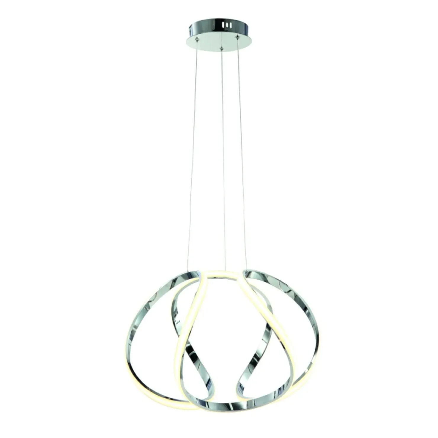 Hot Sklep Kaja Lampa wisząca o designerskim kształcie ML3808 GLOBE | Kaja Oświetlenie chrom