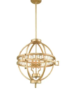 Store Sklep Kaja Lampa wisząca, postarzane złoto GN-LEMURIA-3P-A z serii LEMURIA postarzanezłoto