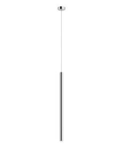 Sale Sklep Kaja Lampa wisząca srebrna tuba LED P0461-01A-F4F4 LOYA| Kaja Oświetlenie