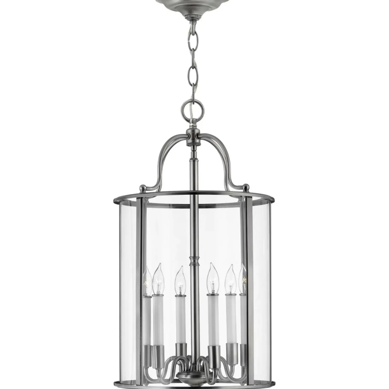 Lampa wisząca, sześć źródeł światła HK-GENTRY-P-L-PW z serii GENTRY*Sklep Kaja Hot