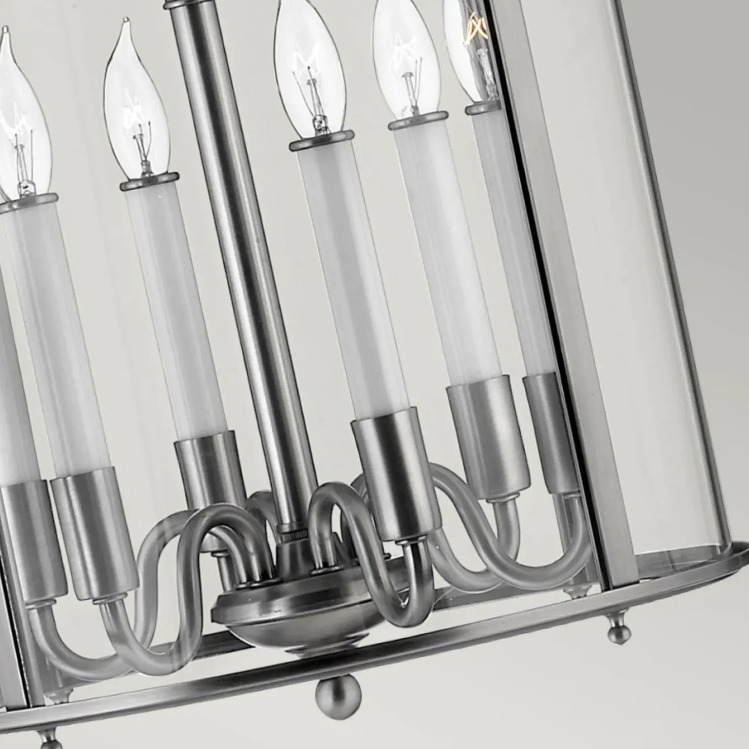 Lampa wisząca, sześć źródeł światła HK-GENTRY-P-L-PW z serii GENTRY*Sklep Kaja Hot