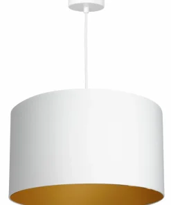 Lampa wisząca, szeroki abażur o średnicy 40cm LX 3447 z serii ARDEN*Sklep Kaja New