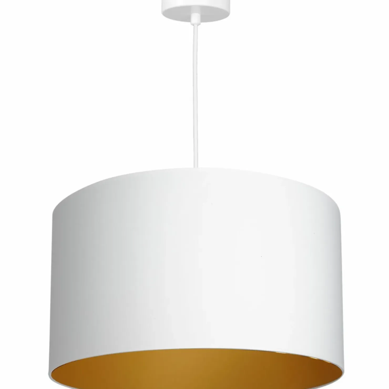 Lampa wisząca, szeroki abażur o średnicy 40cm LX 3447 z serii ARDEN*Sklep Kaja New