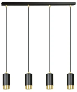 Flash Sale Sklep Kaja Lampa wisząca typu listwa z czterema spotami 817/4 | Kaja Oświetlenie