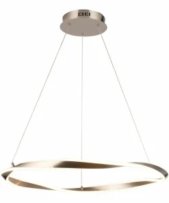 Best Sale Sklep Kaja Lampa wisząca w formie zawiniętej obręczy MD9190-1M-3NT GIRONA | Kaja