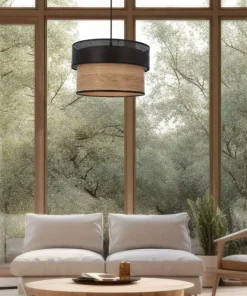 Lampa wisząca w kolorze brązu i czerni 31-18526 z serii FORNERO | Kaja Oświetlen*Sklep Kaja Fashion