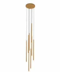 Flash Sale Sklep Kaja Lampa wisząca w kolorze matowego złota ANT 5203 KOSAME | Kaja