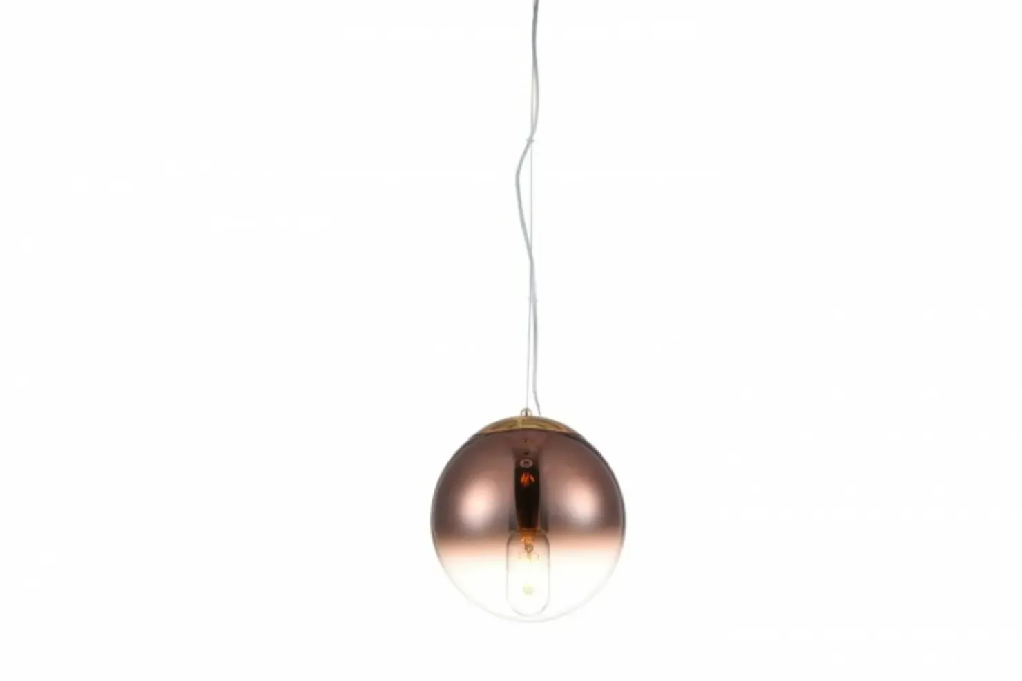 Cheap Sklep Kaja Lampa wisząca w kolorze miedzi klosz kula AZ3108 IRIS | Kaja miedziany