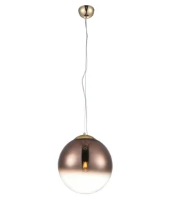Cheap Sklep Kaja Lampa wisząca w kolorze miedzi do sypialni AZ3109 IRIS | Kaja miedziany