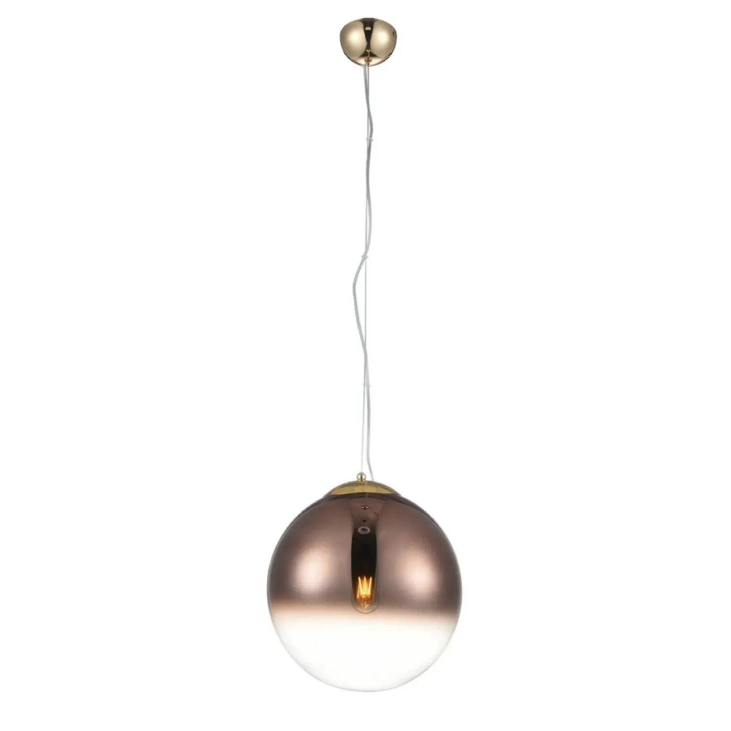 Cheap Sklep Kaja Lampa wisząca w kolorze miedzi do sypialni AZ3109 IRIS | Kaja miedziany