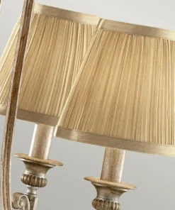 Lampa wisząca w kolorze piaskowo-srebrnym FE-ABBEY5 z serii ABBEY*Sklep Kaja Cheap