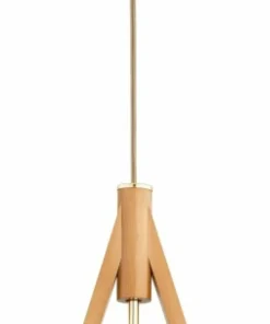 Outlet Sklep Kaja Lampa wisząca w kształcie kropli, z drewna AL 61215 GOTA | Kaja
