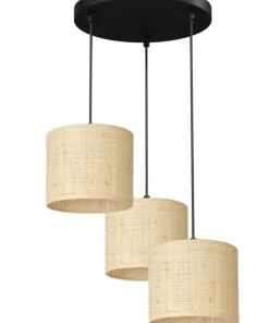 Lampa wisząca w stylu boho, do salonu LX 5282 z serii RATTAN | Kaja*Sklep Kaja Best