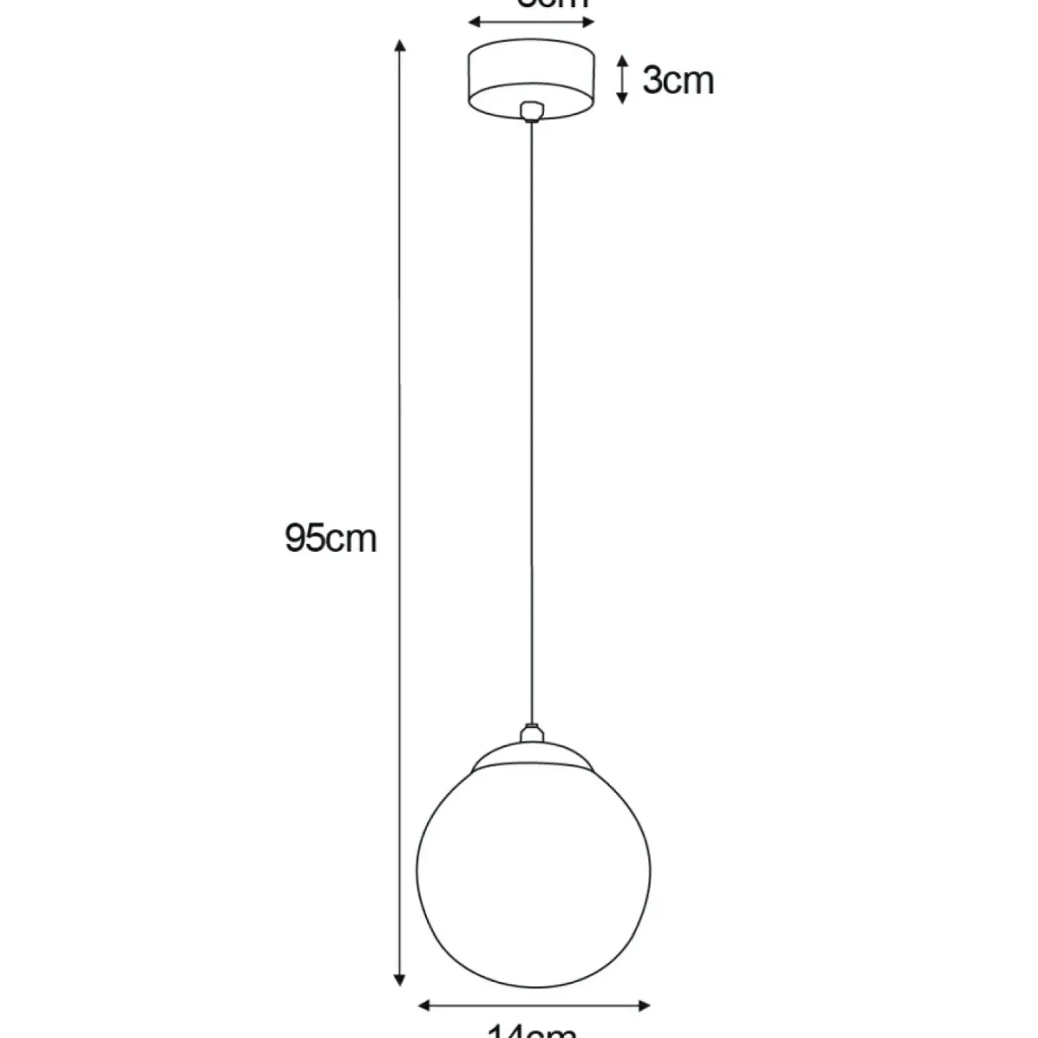 Shop Sklep Kaja Lampa wisząca w złotym kolorze z białym kloszem K-5420 z serii REA