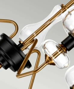 Lampa wisząca, żyrandol na łańcuchu DL-ARMAND3-AB z serii ARMAND*Sklep Kaja Clearance