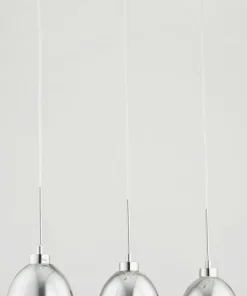 New Sklep Kaja Lampa wisząca z 3 grafitowymi kloszami AL 60140 | Kaja