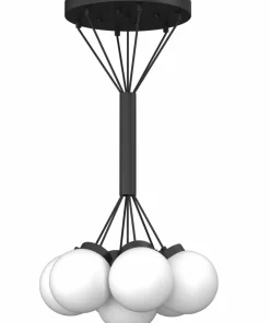 Clearance Sklep Kaja Lampa wisząca z 7 kulistymi kloszami, pęk kloszy ANT 5071 IO | Kaja