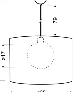 Lampa wisząca z abażurem i kloszem 31-24893 CHICAGO | Kaja Oświetlenie*Sklep Kaja Fashion