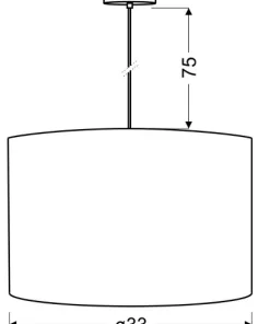Lampa wisząca z owym abażurem 31-19519 ARABESCA | Kaja Oświetlenie*Sklep Kaja Shop