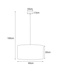 Lampa wisząca z czarno-złotym abażurem K-5221 z serii ZIMBO | Kaja*Sklep Kaja Best