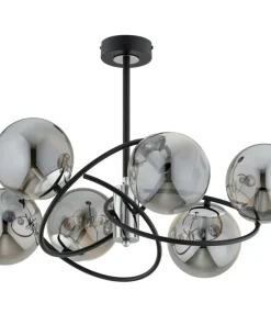 Discount Sklep Kaja Lampa wisząca z dekoracyjnymi kloszami AL 63236 z serii WIROMAT
