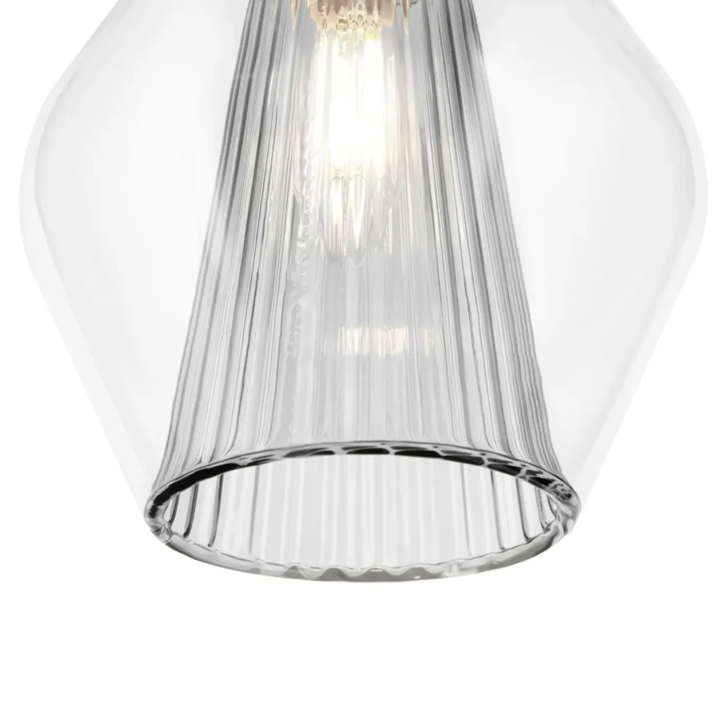 Outlet Sklep Kaja Lampa wisząca z dekoracyjnym kloszem P003PL-01G1 z serii COPITA złoty