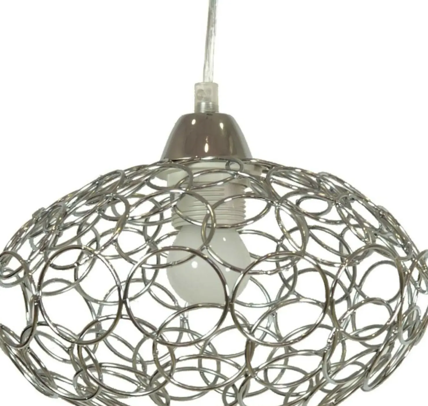 Lampa wisząca z drucianym kloszem 31-13408 PINIA | Kaja Oświetlenie*Sklep Kaja Cheap