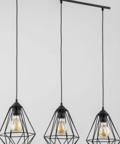 Clearance Sklep Kaja Lampa wisząca z drutu, w stylu industrialnym AL 62240 KOSMOS | Kaja