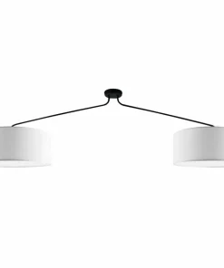Lampa wisząca z dwoma białymi abażurami ANT 5195 LAMEGO | Kaja*Sklep Kaja Shop