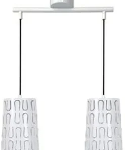 Lampa wisząca z dwoma ozdobnymi kloszami 32-64271 VISTA | Kaja*Sklep Kaja Clearance