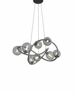 New Sklep Kaja Lampa wisząca z dymionymi kloszami WF 7014-805 NANCY | Kaja